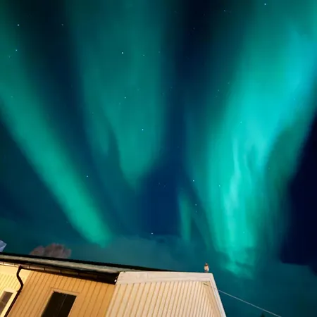 Kamp alanı Idyllisk Soveplass I Campingvogn Pa Kvaloya Tromsø